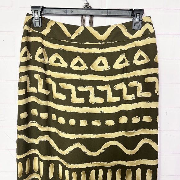 |•LIZ CLAIBORNE•| Safari Print Wrap Skirt Size 12 Petite - Picture 6 of 8